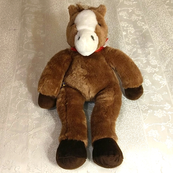 Build A Bear  Brown Pony Horse Plush - Picture 1 of 4